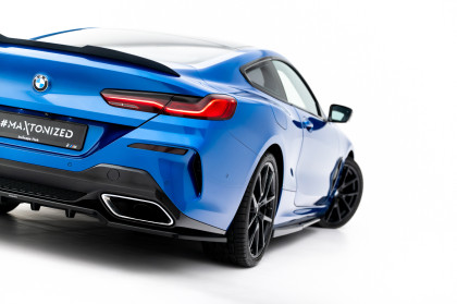 Spoiler zadního nárazníku BMW 8 Coupe M-Pack G15 černý lesklý plast