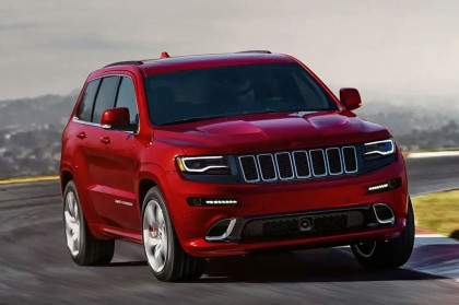 Přední světla s LED denními světly a dynamickým LED blinkrem pro Jeep Grand Cherokee IV WK2 (2011-2013) černá