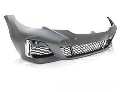 Přední nárazník pro BMW G20/G21 2019-2022, PDC, 340 style