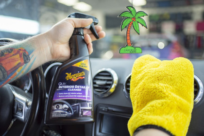 Meguiar's Detailing Mitt - extra hustá mikrovláknová rukavice nejen na interiér, 920 g/m2