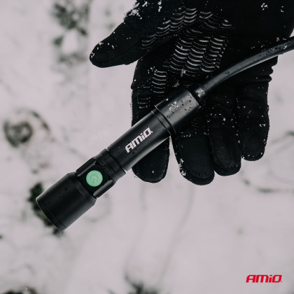 LED kontrolní lampa 2xP50 1000mAh (BATT) AMIO-04671