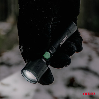 LED kontrolní lampa 2xP50 1000mAh (BATT) AMIO-04671