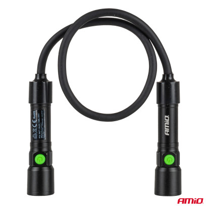 LED kontrolní lampa 2xP50 1000mAh (BATT) AMIO-04671