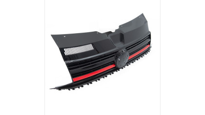 Grill Volkswagen Transporter T6 Black & Red