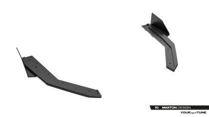 Splittery zadní boční Street Pro + flaps Lexus IS 500 Mk3 Facelift 2 (XE30) černé