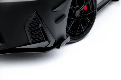 Street pro spoiler pod nárazník lipa + flaps Lexus IS 500 Mk3 Facelift 2 (XE30) černý