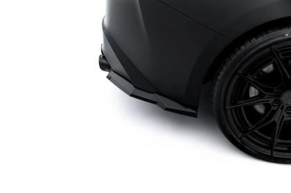 Splittery zadní boční Lexus IS 500 Mk3 Facelift 2 (XE30) černý lesklý plast