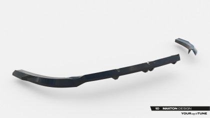 Spoiler zadního nárazníku Hyundai Tucson N-Line Mk4 Facelift černý lesklý plast