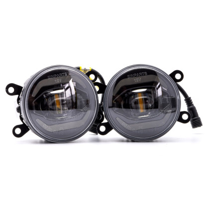 DUOLIGHT DL39 LED Světla Pro Denní Svícení s Mlhovkami Dacia