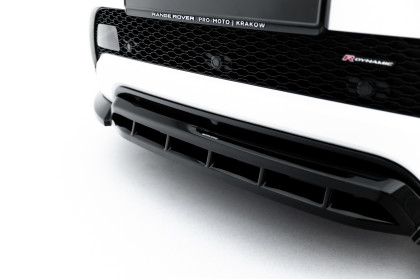 Spojler pod nárazník lipa Land Rover Range Rover Evoque Dynamic Mk2 černý lesklý plast