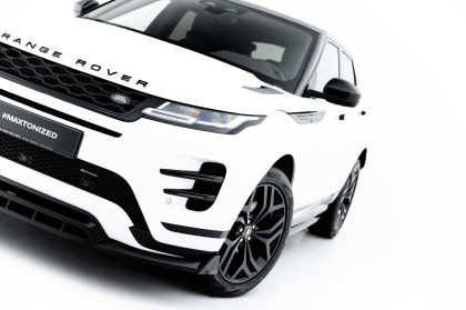 Spojler pod nárazník lipa Land Rover Range Rover Evoque Dynamic Mk2 černý lesklý plast