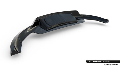 Spoiler zadního nárazníku Land Rover Range Rover Evoque Dynamic Mk2 černý lesklý plast