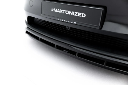 Spojler pod nárazník lipa Tesla Model Y Mk1 Facelift černý lesklý plast