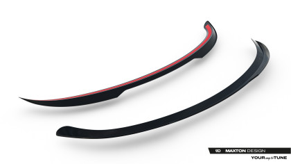 Prodloužení spoileru Tesla Model Y Mk1 Facelift černý lesklý plast