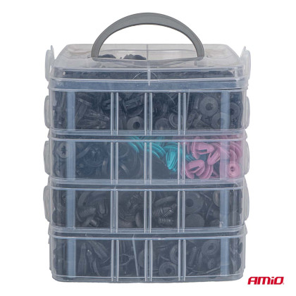 Sada svorek a stahováků 1211 ks AMIO-04746