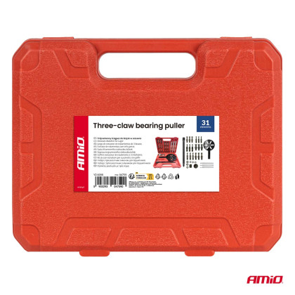 Sada tříramenného stahováku ložisek 31 prvky AMIO-04759