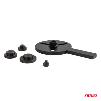 Sada tříramenného stahováku ložisek s háky 44 prvky AMIO-04760