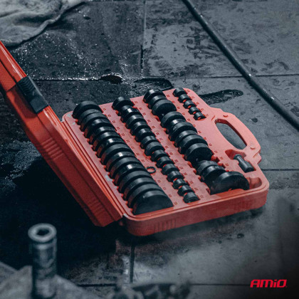 Sada nářadí pro montáž a demontáž pouzder, ložisek a těsnění 52 prvky AMIO-04771