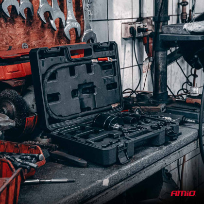 Pneumatický stahovák vstřikovačů 24 prvky AMIO-04775