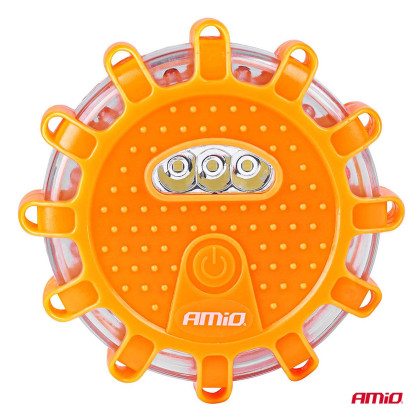 Nouzové svítidlo LED 3xAAA IP65 12SMD + 3SMD AMIO-04828