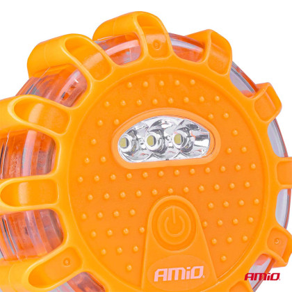 Nouzové svítidlo LED 3xAAA IP65 12SMD + 3SMD AMIO-04828