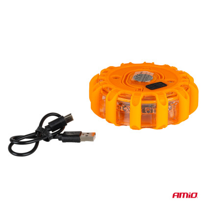 Nouzové svítidlo LED 12SMD+3SMD 650mAh (BATT) AMIO-04829