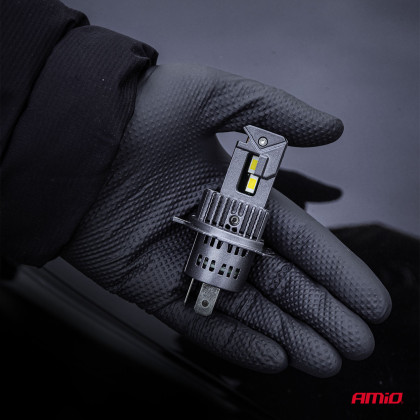 LED žárovky hlavního svícení Série F25 SILVER FULL CANBUS H4/H19 54/58W 12V 24V AMIO-04703