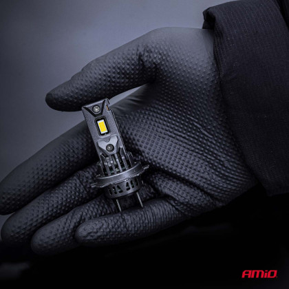 LED žárovky hlavního svícení Série F25 SILVER FULL CANBUS H7/H18 62W 12V 24V AMIO-04704