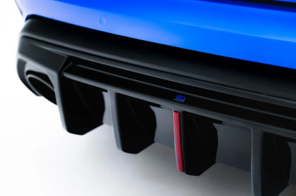 Zadní difuzor Audi RS3 8Y Sportback 8Y Facelift (verze s originálním světlem) černý lesklý plast