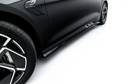 Prahové lišty BYD Seal Mk1 černý lesklý plast