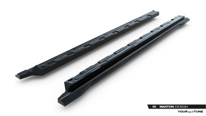 Prahové lišty Jaecoo 7 Mk1 černý lesklý plast