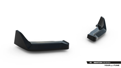 Splittery zadní boční V.2 Toyota GR Yaris Mk4 Facelift černý lesklý plast