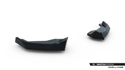 Splittery zadní boční V.3 Toyota GR Yaris Mk4 Facelift černý lesklý plast