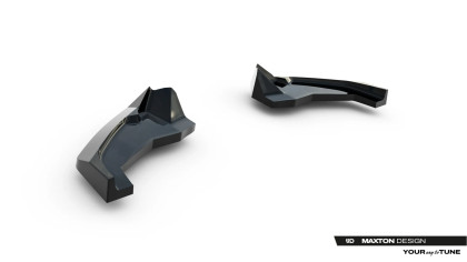 Splittery zadní boční V.3 Toyota GR Yaris Mk4 Facelift černý lesklý plast