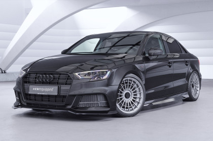 Spoiler pod přední nárazník CSR CUP pro Audi A3 S-Line / S3 8V 2016-2020 - carbon look matný