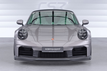 Spoiler pod přední nárazník CSR CUP pro Porsche 911/992 carbon look matný
