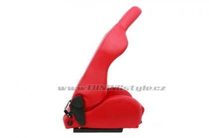 Sportovní sedačka kožená DRAGO Red