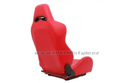 Sportovní sedačka kožená DRAGO Red