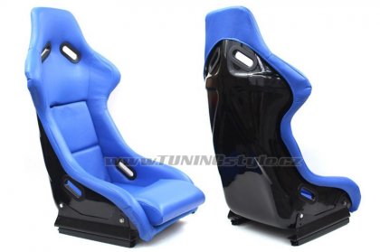 Sportovní sedačka kožená EVO BLUE
