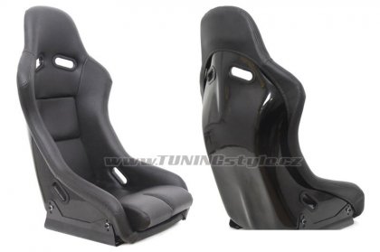 Sportovní sedačka kožená GTR BLACK