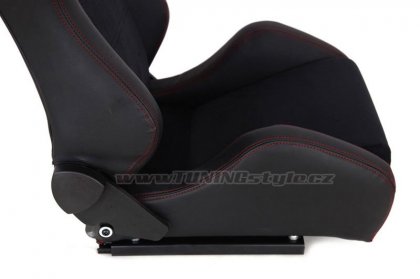Sportovní sedačka kožená R-LOOK Black