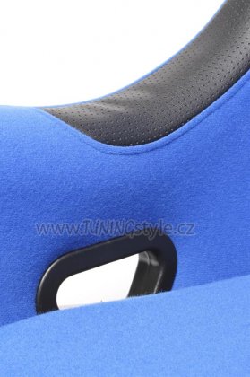 Sportovní sedačka modrá pevná