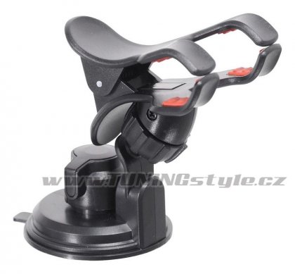 Držák telefonu / GPS na přísavku DOUBLE CLIPS
