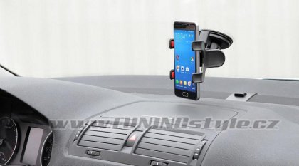 Držák telefonu / GPS na přísavku DOUBLE CLIPS