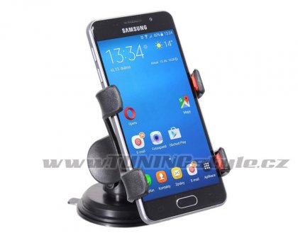 Držák telefonu / GPS na přísavku DOUBLE CLIPS