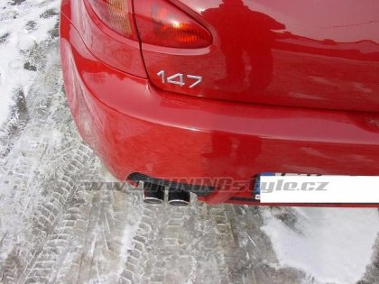 Sportovní výfuk ULTER SPORT Alfa Romeo 147 GTA 3,2 V6 03-10 double 70mm