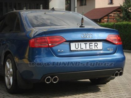 Sportovní výfuk ULTER SPORT Audi A4 B8 8K Sedan Quattro 07-11 duplex 90mm