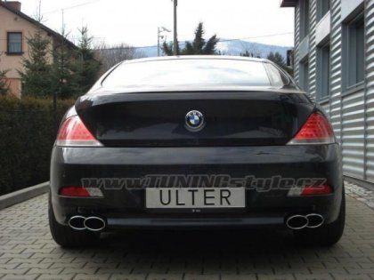 Sportovní výfuk ULTER SPORT BMW E63 04-10 duplex double 220x80mm