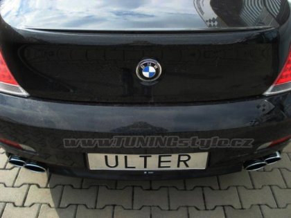 Sportovní výfuk ULTER SPORT BMW E63 04-10 duplex double 220x80mm