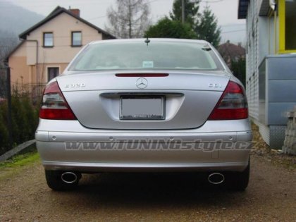 Sportovní výfuk ULTER SPORT Mercedes-Benz E W211 01-08 duplex double 220x80mm